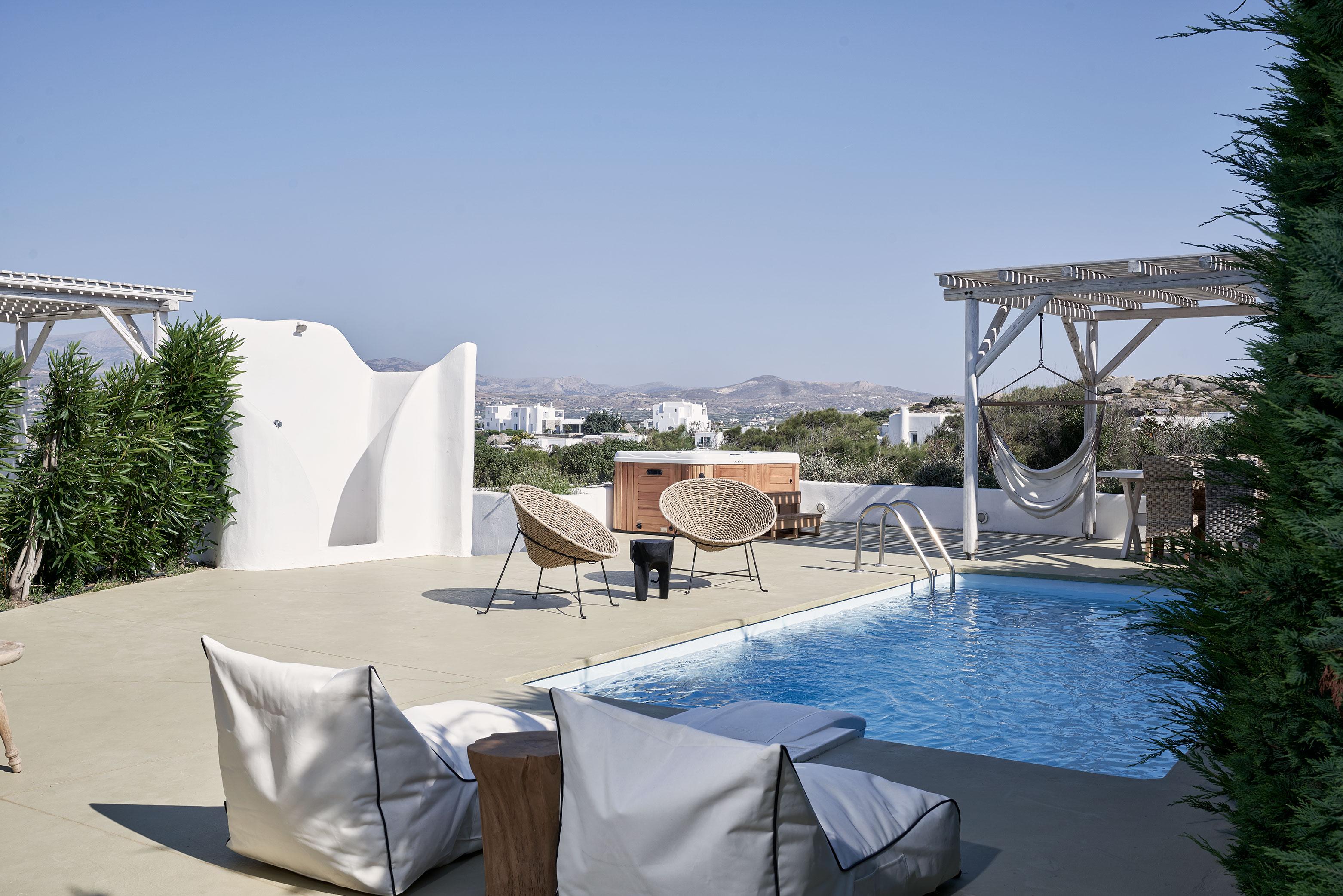Naxian Utopia Luxury Villas & Suites Sztelída Kültér fotó