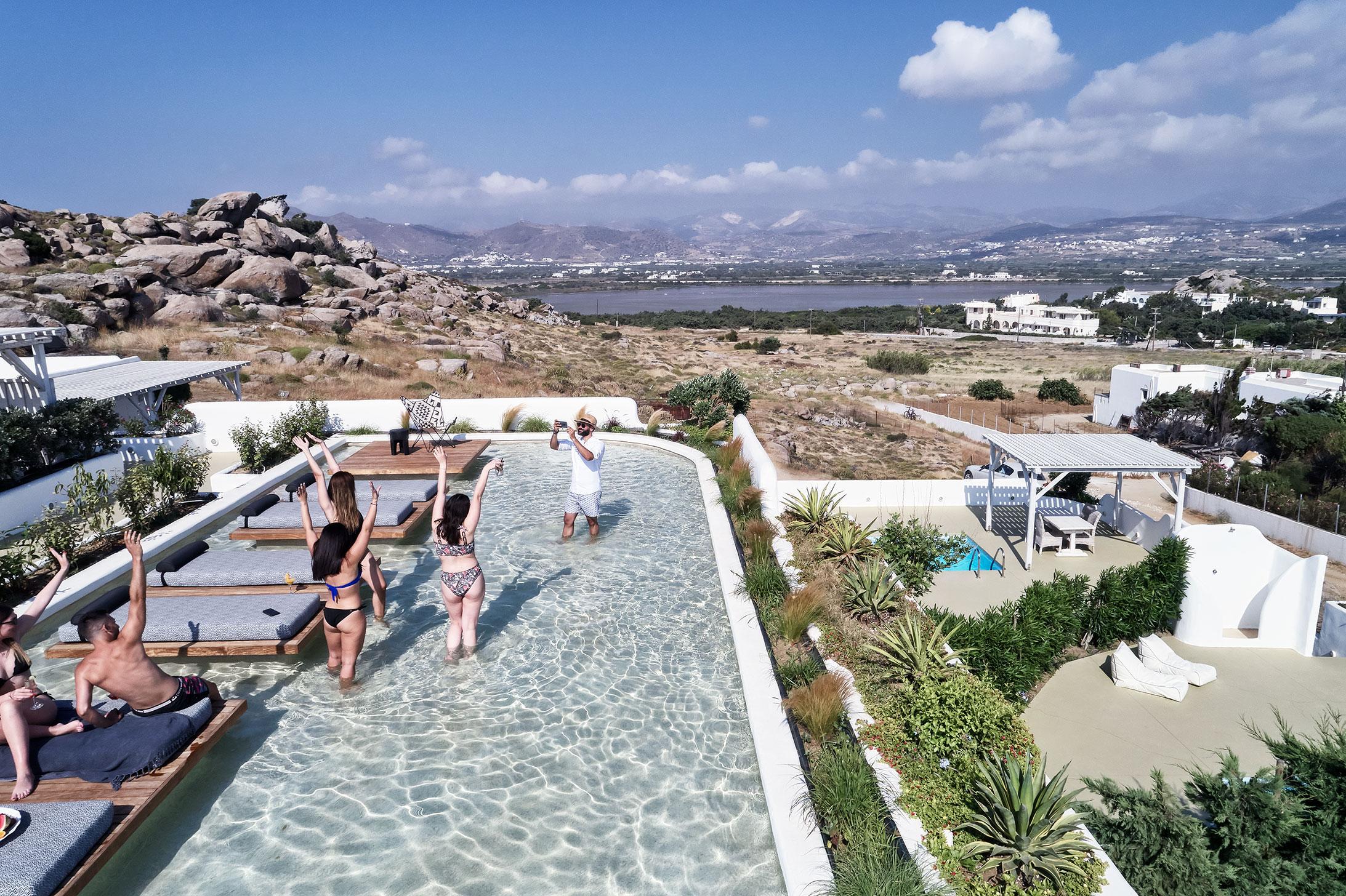 Naxian Utopia Luxury Villas & Suites Sztelída Kültér fotó